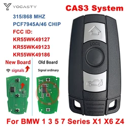 YOCASTY CAS3  KR55WK49127 PCF7945 Chip 315 868MHz Smart Remote Key For 2006 - 2012 BMW 1 / 3 / 5 / 7 Series X1 X6 Z4