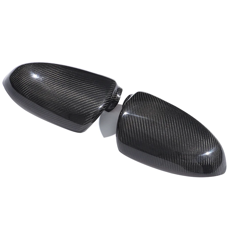 For Mercedes Benz Smart Fortwo W451 2009-2014 Real carbon fiber car exterior rearview mirror protective cover accessories view 6