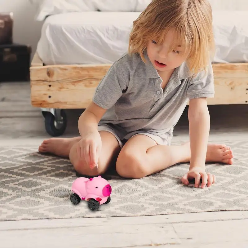 Sensorisches Capybara-Quetschspielzeug, weiches sensorisches Spielzeug, Entlüftungsspielzeugauto, Capybara-Spielzeug, Sammlerfiguren, Quetschspielzeug, Spannungsentlastung