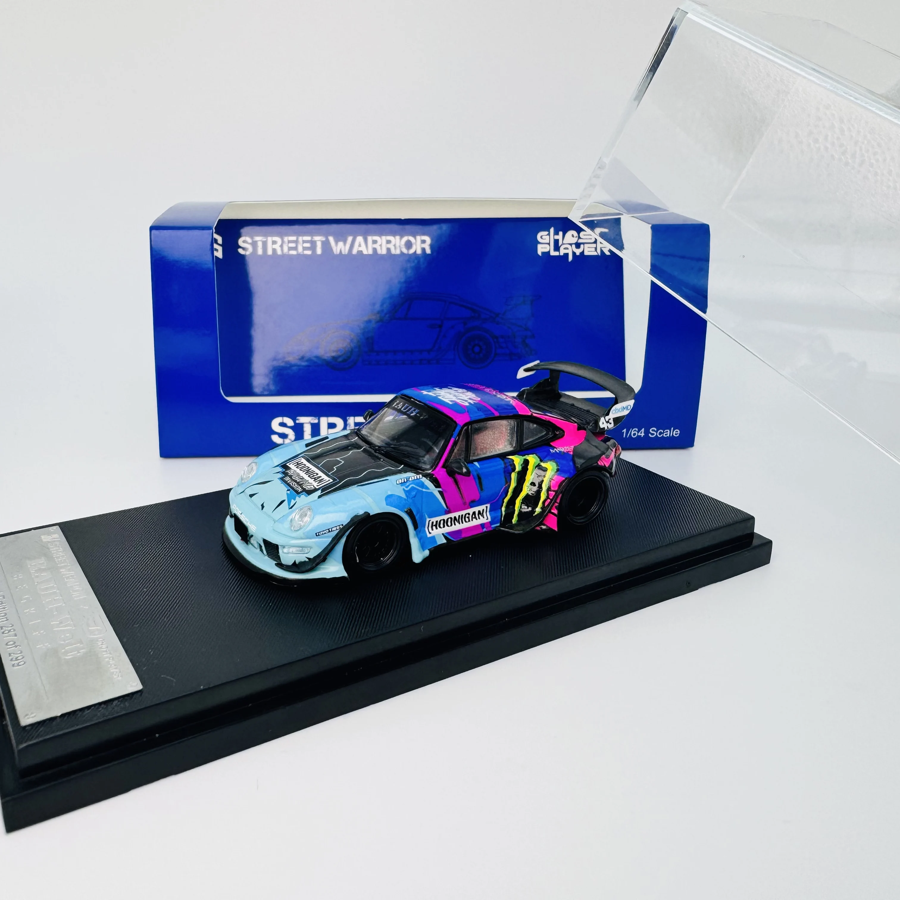 

SW Limited edition 911 993 RWB SW 1:64 Nakai sports car alloy car model Collectible model cars