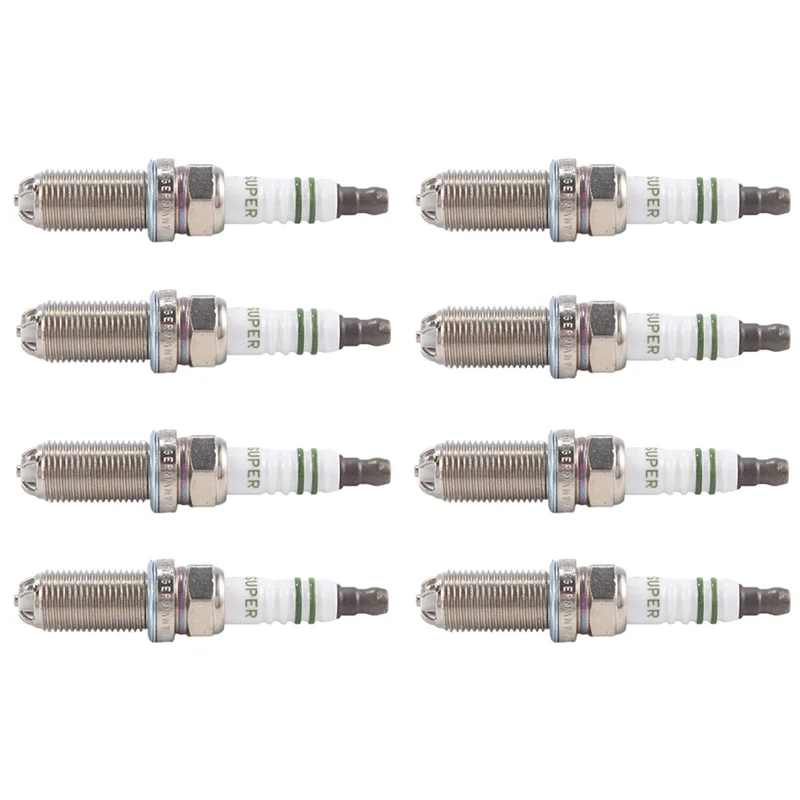 NEW-8Pcs Spark Plugs 99917013090 99917012290 0242245581 For Porsche 911 Boxster Cayenne Cayman 2008-2016 Parts Accessories