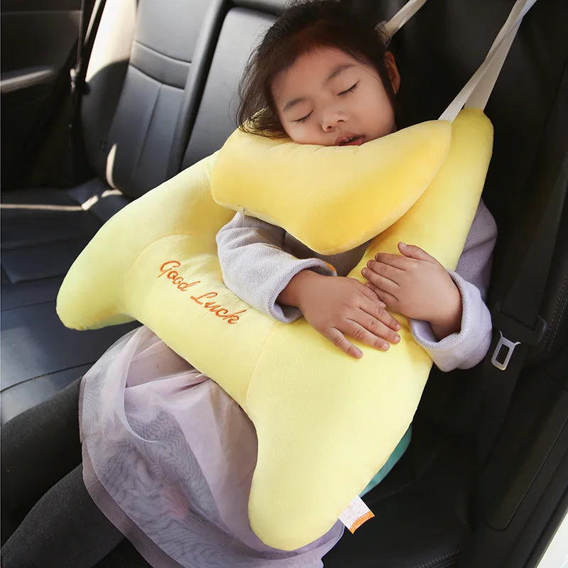 

Car headrest, children's sleeping magic device, neck protection pillow, long-distance car pillow, anti strangulation neck safety