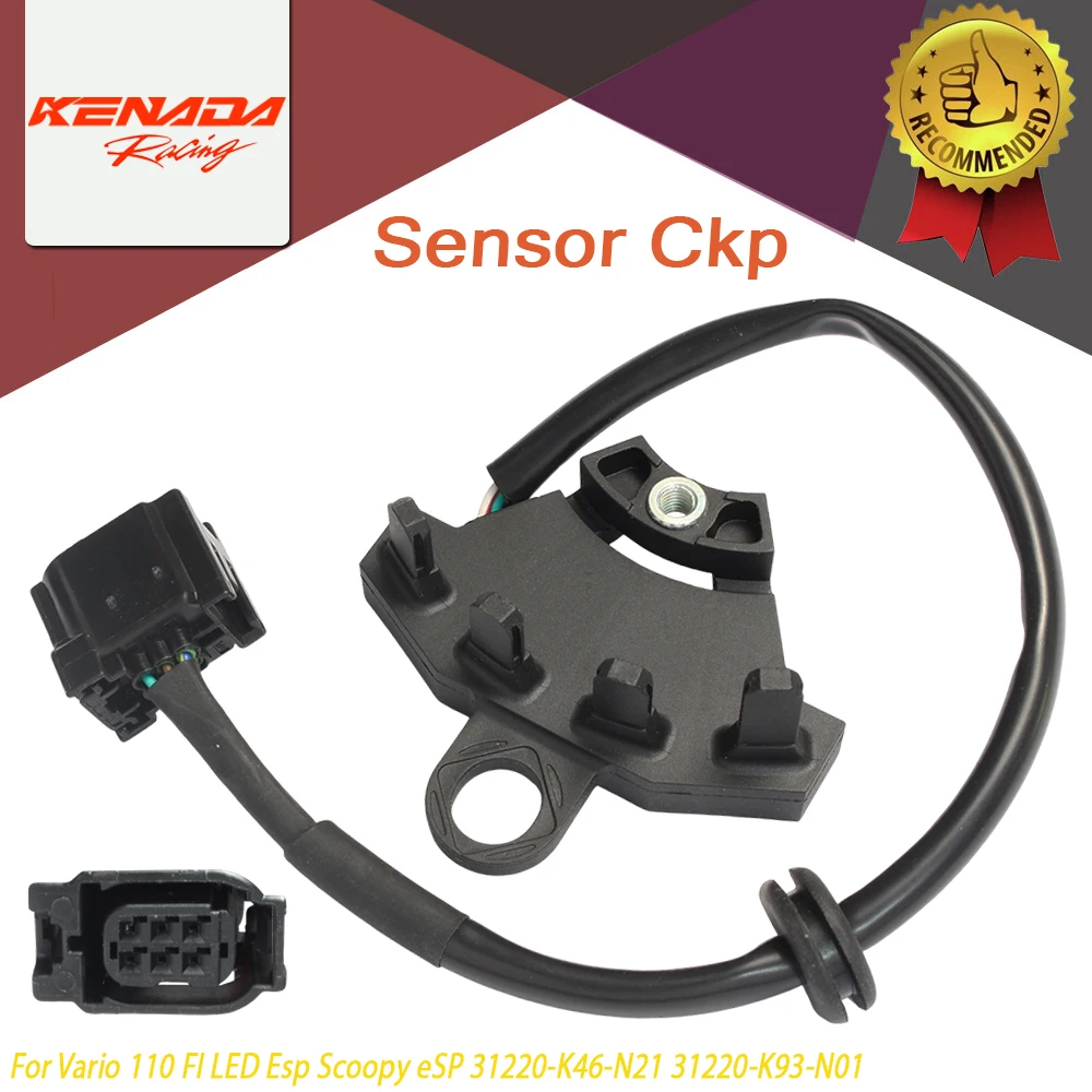 

Plug & Play CKP Sensor for Hon Da Vario 110 FI, Enhances Engine Power & Performance, Compatible with 31220-K46-N21