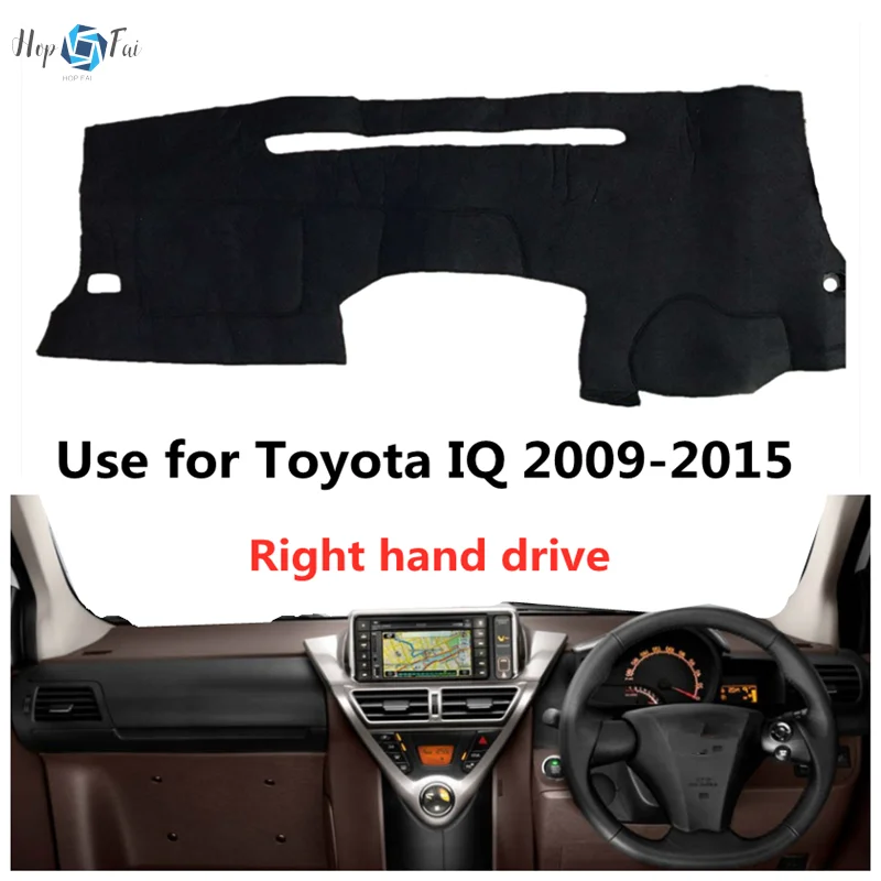 Taijs Right Hand Drive Anti-UV Car Dashboard Cover Dash-Mat for Toyota IQ 2009 2010 2012 2013 2014 2015 Hot Selling Polyester