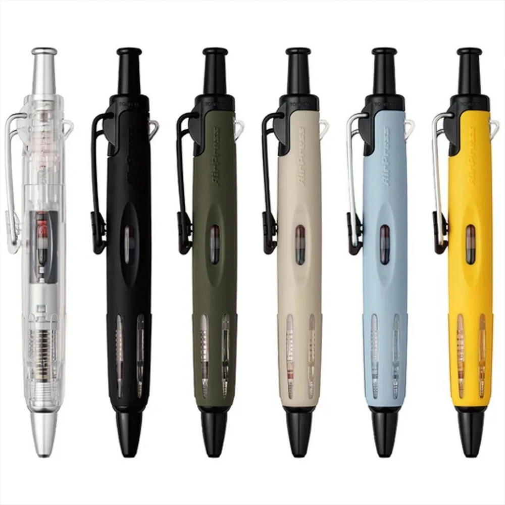 Japan Tombow AirPress BC-AP Ballpoint Pen New Colors 0.7mm Air Pressure Oil Pen Outdoor Pressurized Ballpen Outdoor Climb