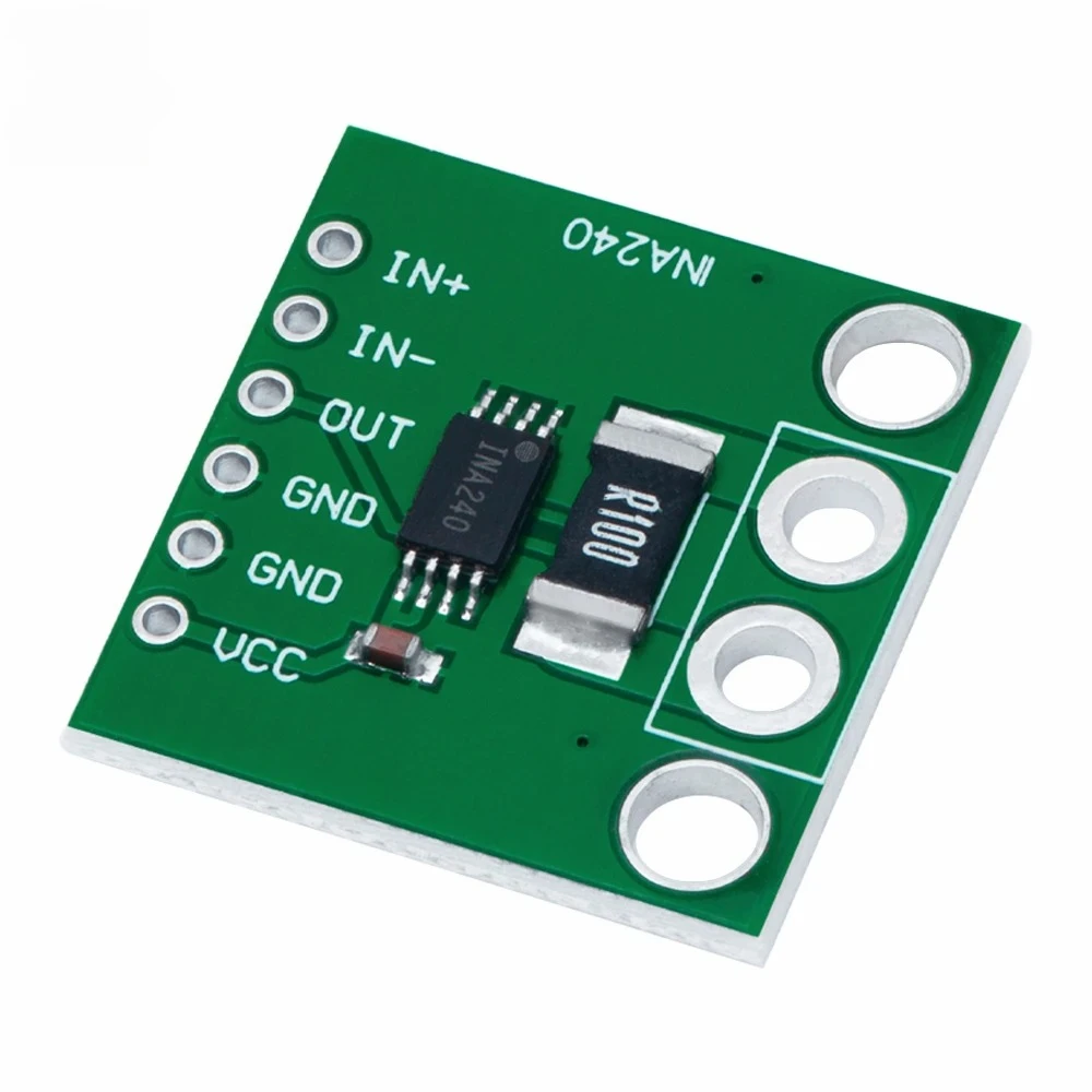INA240 Module INA240A1 Current Detection Amplifier Current Monitoring Dual Way Current Collection