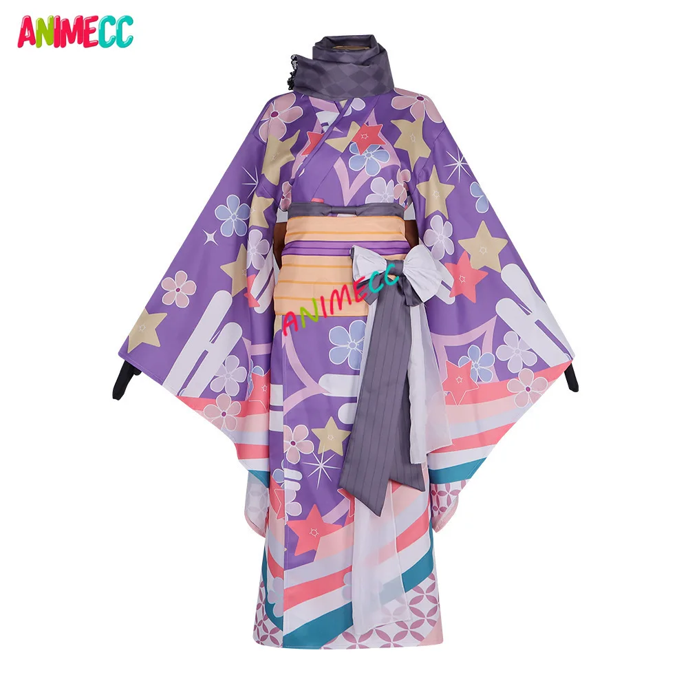 ANIMECC EN STOCK S-2XL Akemi zones ura Cosplay entreMiWig Anime Puella Magi Madcontourned Magica Kimono Japonais Halloween Party Outfits