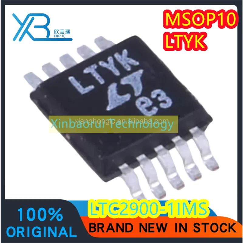 

(1/5pieces) LTC2900-1IMS LTC2900 Parts Mark LTYK MSOP-10 Power Monitoring Chip 100% Original Authentic Consumer Electronics