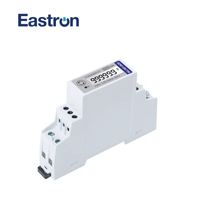 Imagem -02 - Medidor de Potência Modbus Wattmeter Medidor de Energia Trilho Din Mid Sdm120ctm Fase Rs485