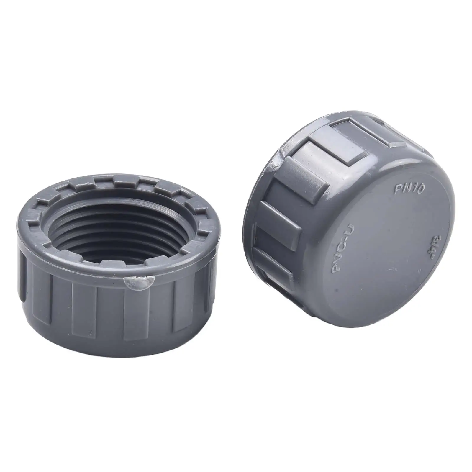 For Pipe Ends For Hose Connections PVC Threaded Cap For Home Improvement Leak-Proof Design Modern Design Neat Finish