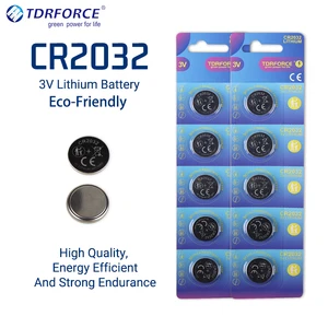 2-100 قطعة بطارية CR2032 CR2032 بطارية زر عملة 3 فولت بطاريات ليثيوم لألعاب الآلة الحاسبة سيارة التحكم عن بعد خلية نوع العملة أفضل 10 بطاريات ليثيوم للسيارات - رقم 4