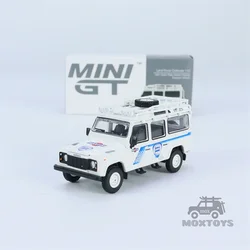 MINI GT 1:64 Lancia Delta HF / Land Rover Defender 110 / Figure / Tent Set / Four car set Diecast Model Car