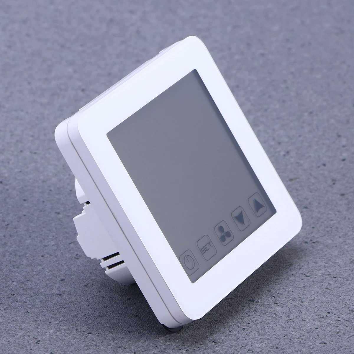 

Digital Thermostat For Fan Coil Units 7-Day Programmable Temperature Controller Backlit Lcd Cooling Heating White