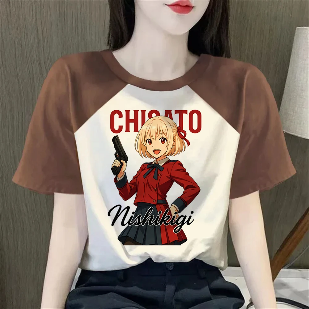 Lycoris Recoil t shirt femme cheap dollette meme cute tshirt vintage kawaii harajuku funny goth