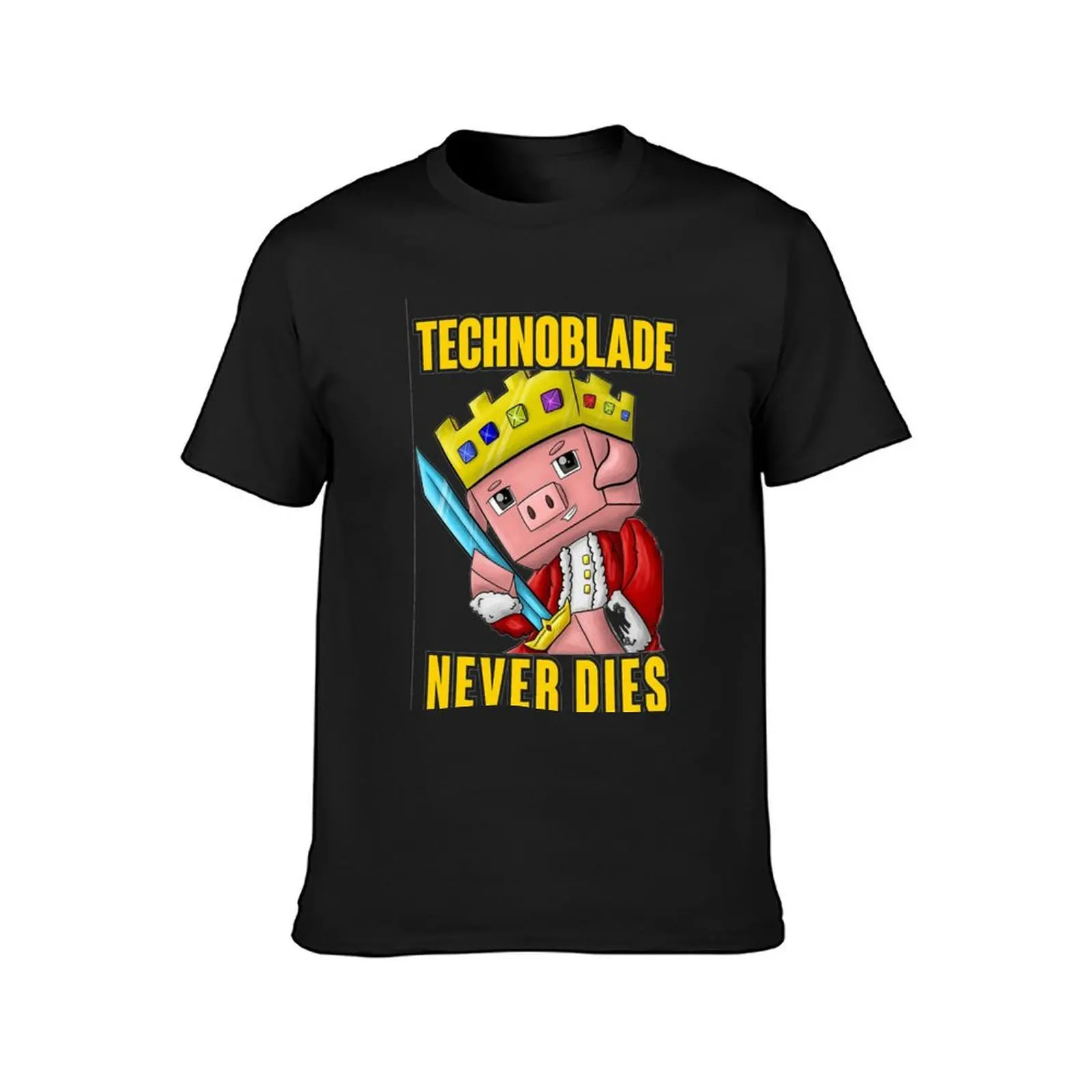 Technoblade Never Dies 2022 T-Shirt customizeds plus size tops korean fashion funnys plain black t shirts men