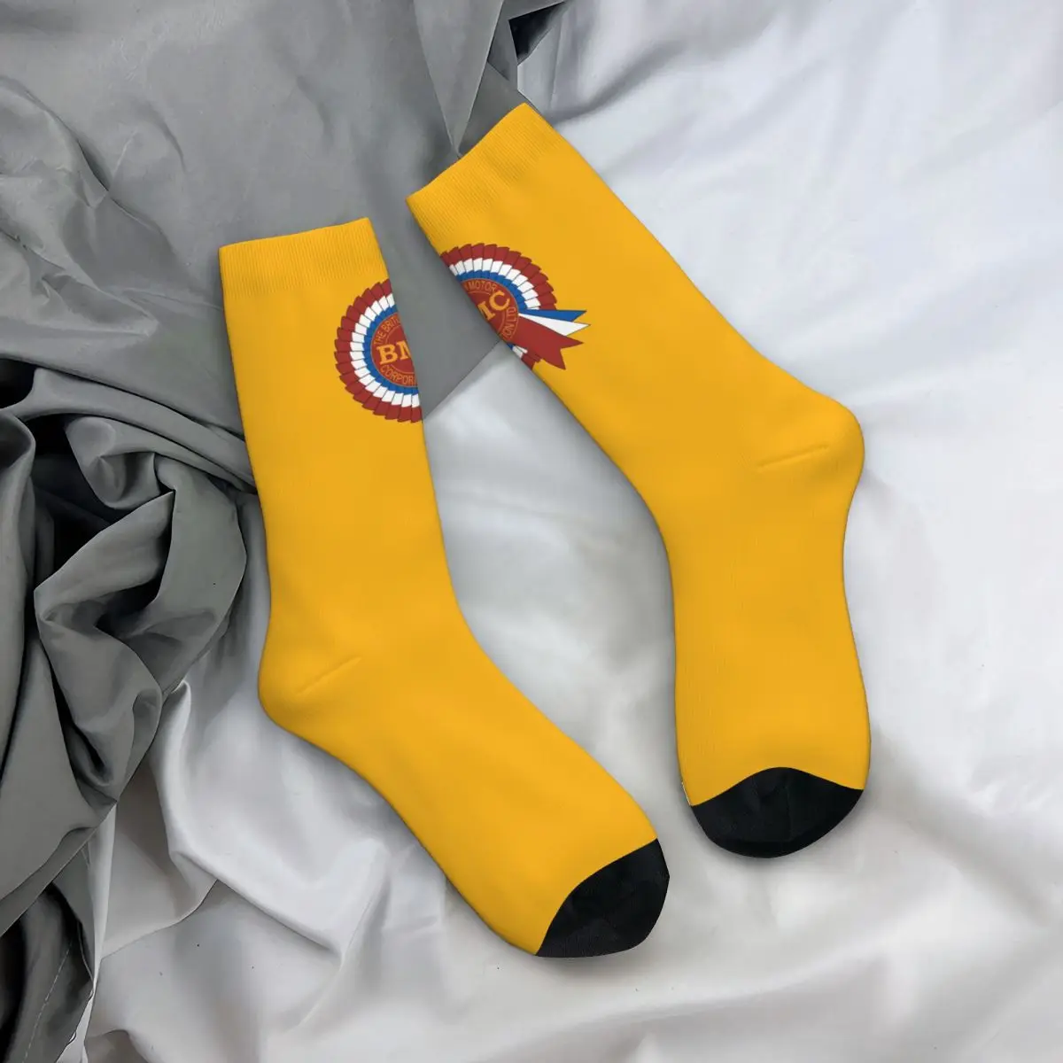 

BMC Stockings Unisex Men Bicycle Socks Comfortable Korean Socks Spring Cycling Non Skid Pattern Socks Birthday Present