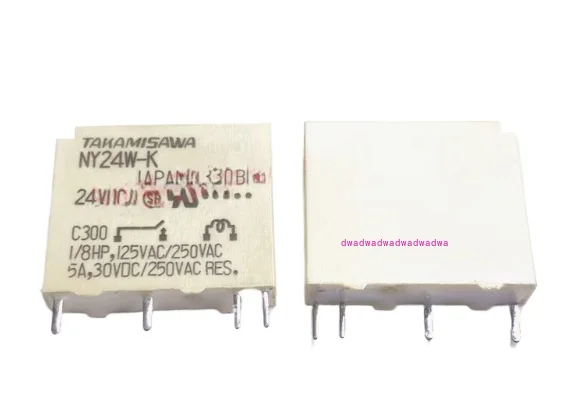 Original Takamizawa NY24W-K NY12W-K NY5W-K 24V 12V 5V Relay Mitsubishi Delta PLC