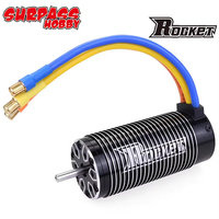 Surpass Hobby Rocket 4068 4076 4082 4092 4-pole Waterproof Sensorless Brushless Motor 5mm Shaft For 1:8 1/8 RC Cars Truck