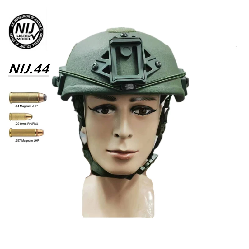 Tactical Base Wendy helmet Wendy Style Ballistic Helmet NIJ IIIA .44 High Cut Aramid PE Bulletproof Helmet