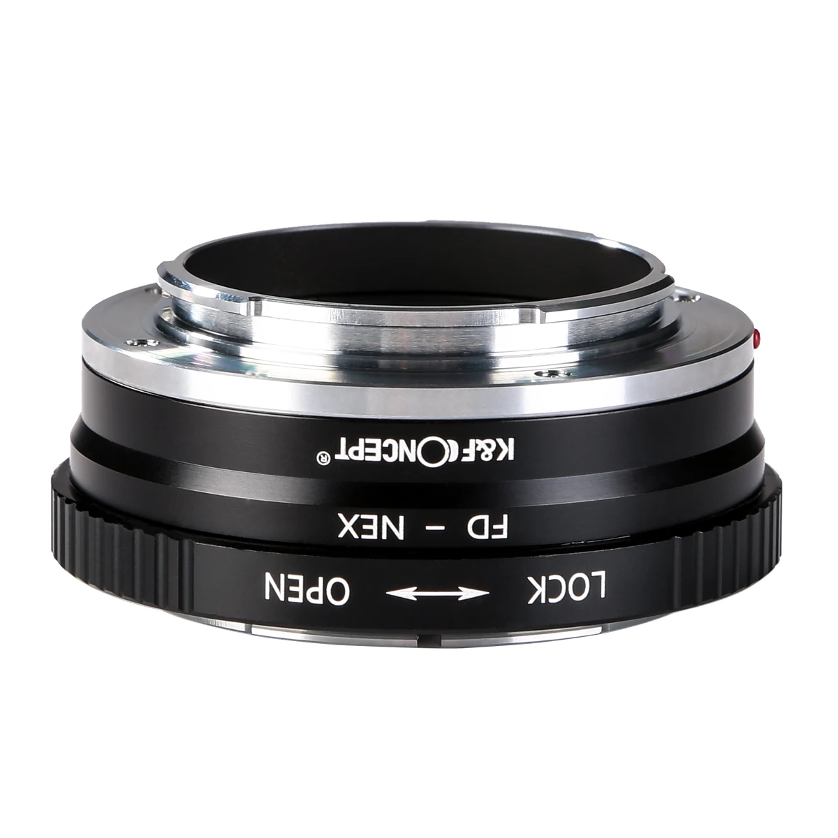 K&F Concept Lens Mount Adapter FD to NEX Compatible for Canon FD FL Lens to NEX E-Mount Camera Sony Alpha NEX-3/5/6/7 Adapters