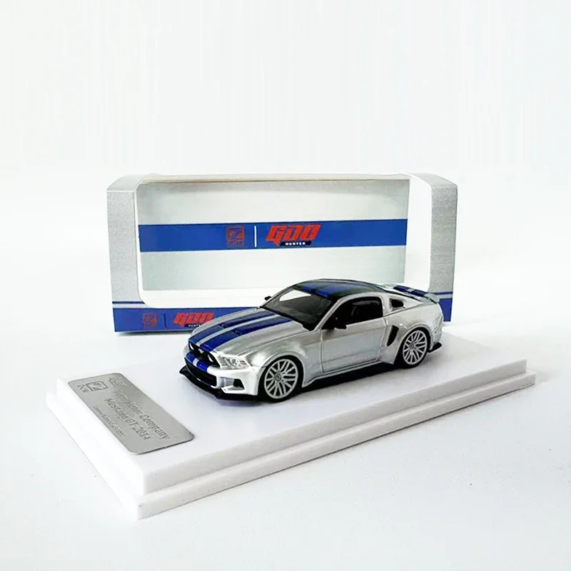 

GDO 1:64 Model Car Mustang 2014 Refitting Alloy Die-Cast Sport Vehicle Collection Display- Silver