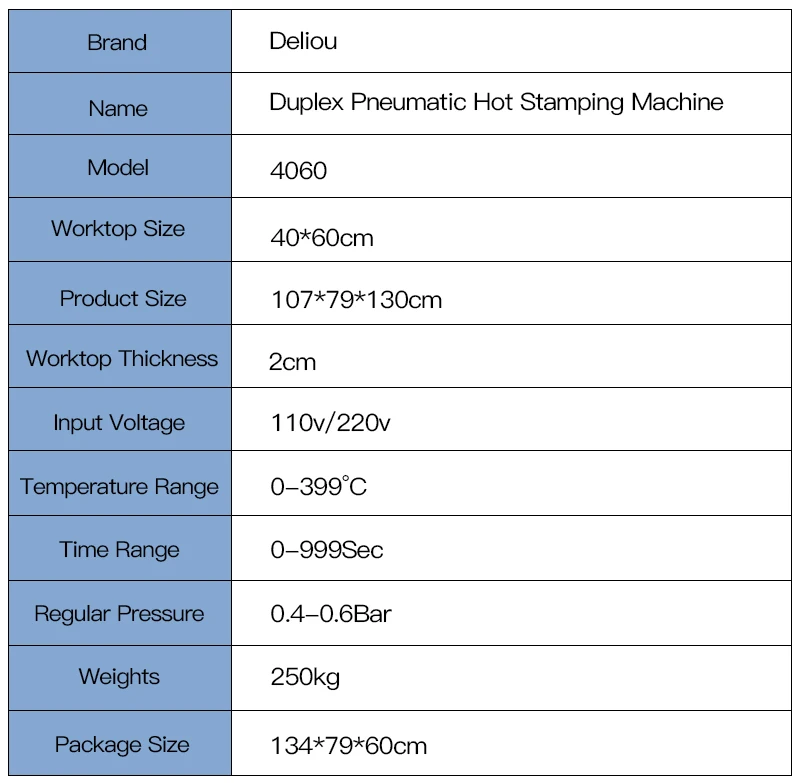 2026 - 40*60CM Professional Pneumatic Top-Sliding Double-Platform Hot Press with Infrared Positioning