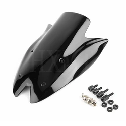 For Kawasaki ninja Z1000 2010 2011 2012 2013 Z 1000 black motorcycle Windshield WindScreen Double Bubble screen fairing 11 12 13