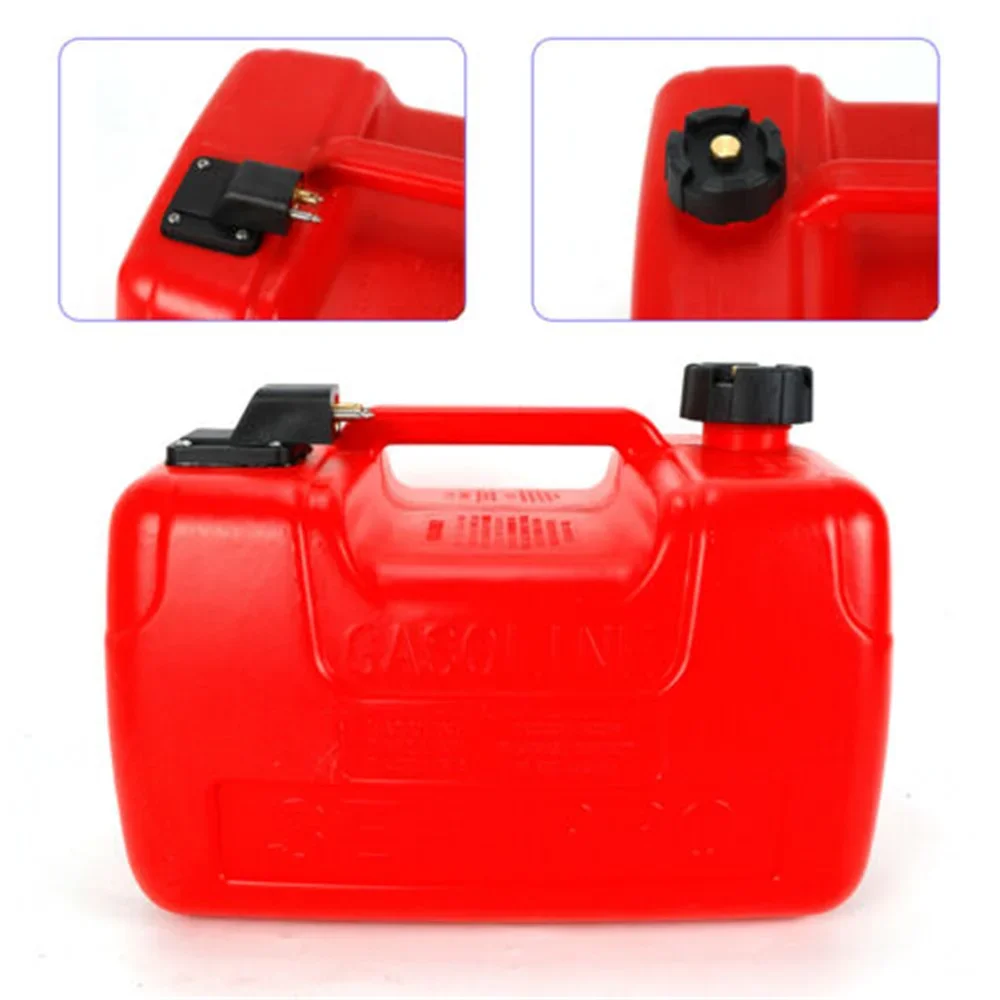 12L 3.2 Gallon Marine Outboard Boat Motor Gas Tank External Fuel Tank Gas Tank Motor Gas Storage Container