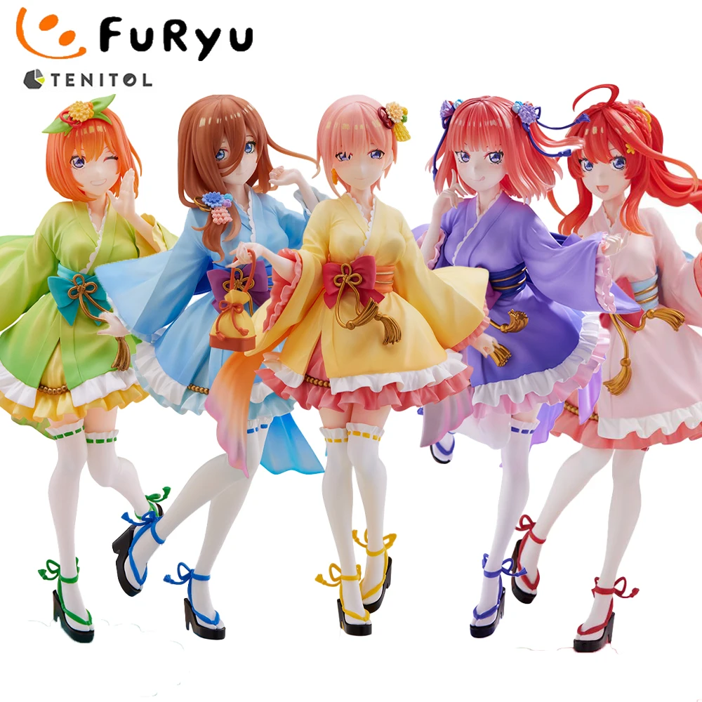 

FuRyu Anime Figure The Quintessential Quintuplets Nakano Ichika Nakano Nino Nakano Miku Nakano Yotsuba Model Collectible Toy