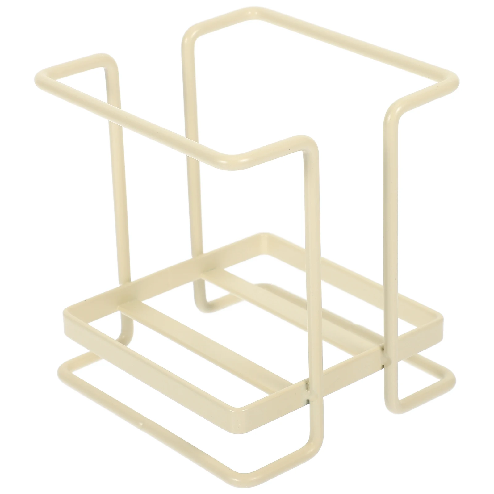 

Creative Iron Cup Holder Stand For Countertop Paper Cup Organizer Dispenser Household Desktop Rack Storage Home Party Event