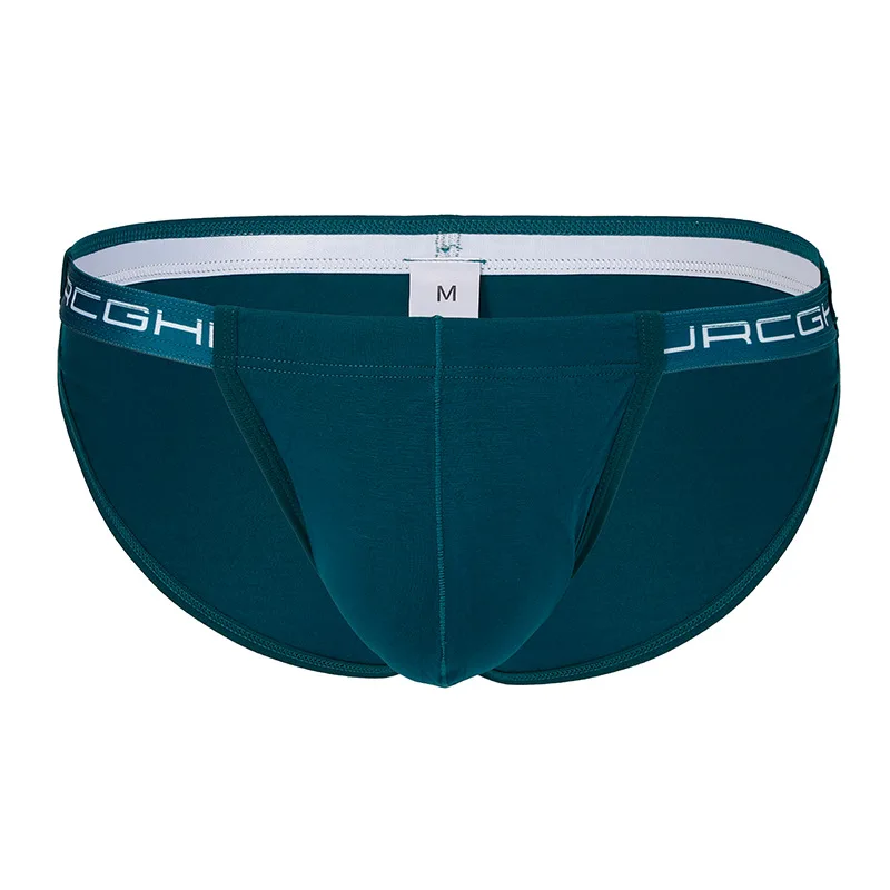 

Мужское хлопковое нижнее белье, сексуальные удобные трусы, однотонные спортивные трусы с высокой вилкой и низкой талией, U-образные выпуклые трусы с мешочком, сексуальное женское белье