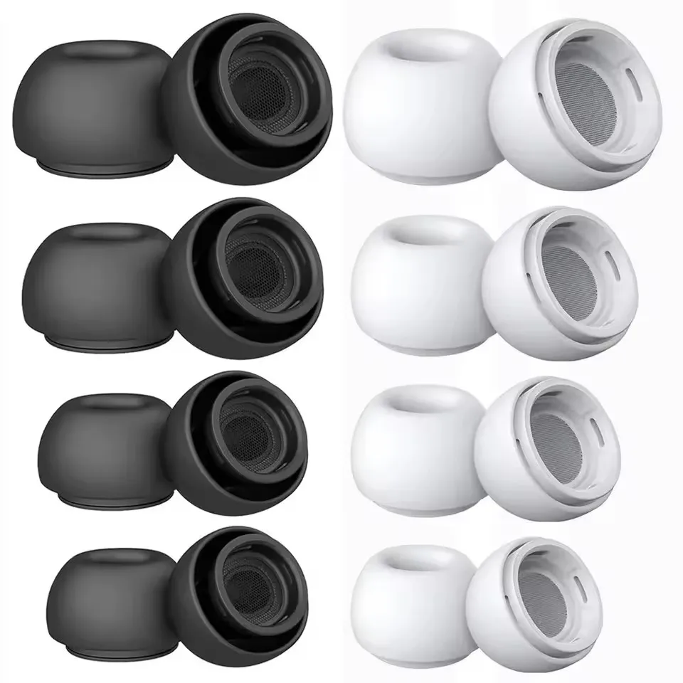 Silicone Replacement Ear Tips for Apple Airpods Pro Earbuds Ear Plugs for Airpods Pro Soft Silicone Wireless Earphones Ear Tips