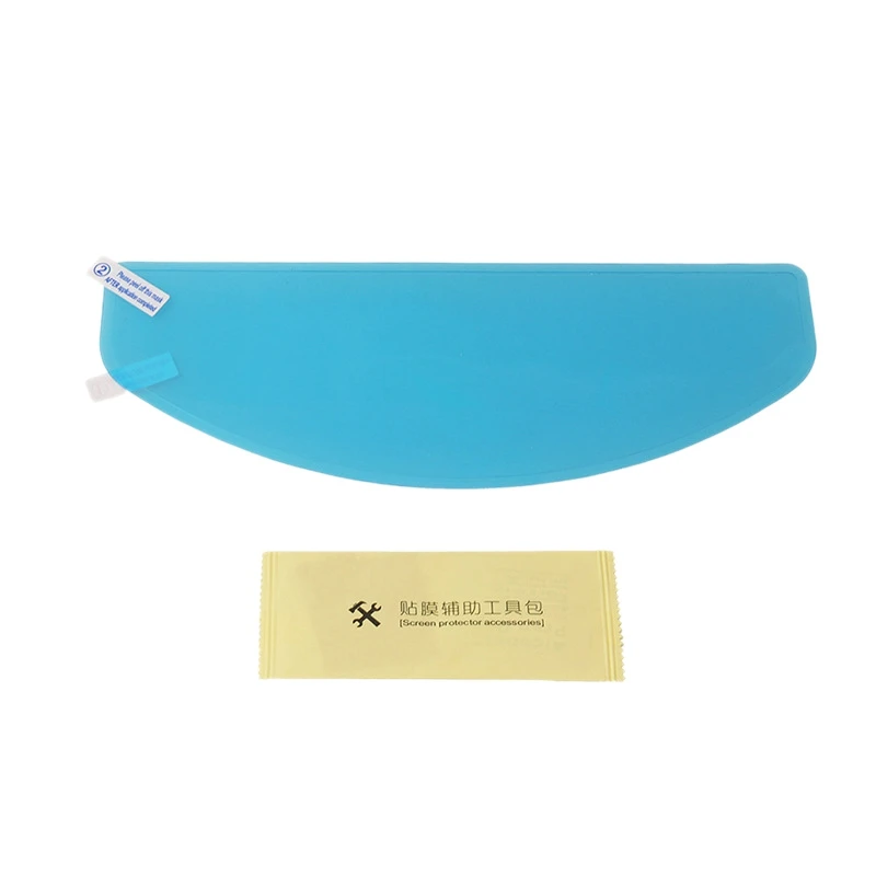 

Motorcycle Helmet Waterproof Rainproof Anti-Fog Len Film Clear Protective Sun Visor Screen Patch Shield for K3 K4