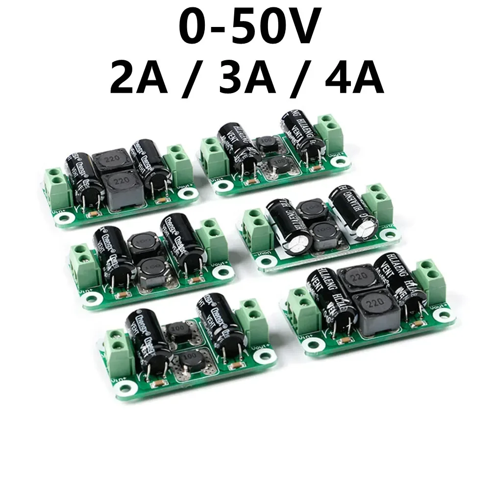 

DC Power Filter Board 0-50V 2A/3A/4A Class D Power Amplifier Module Interference Suppression Board EMI Suppression Board