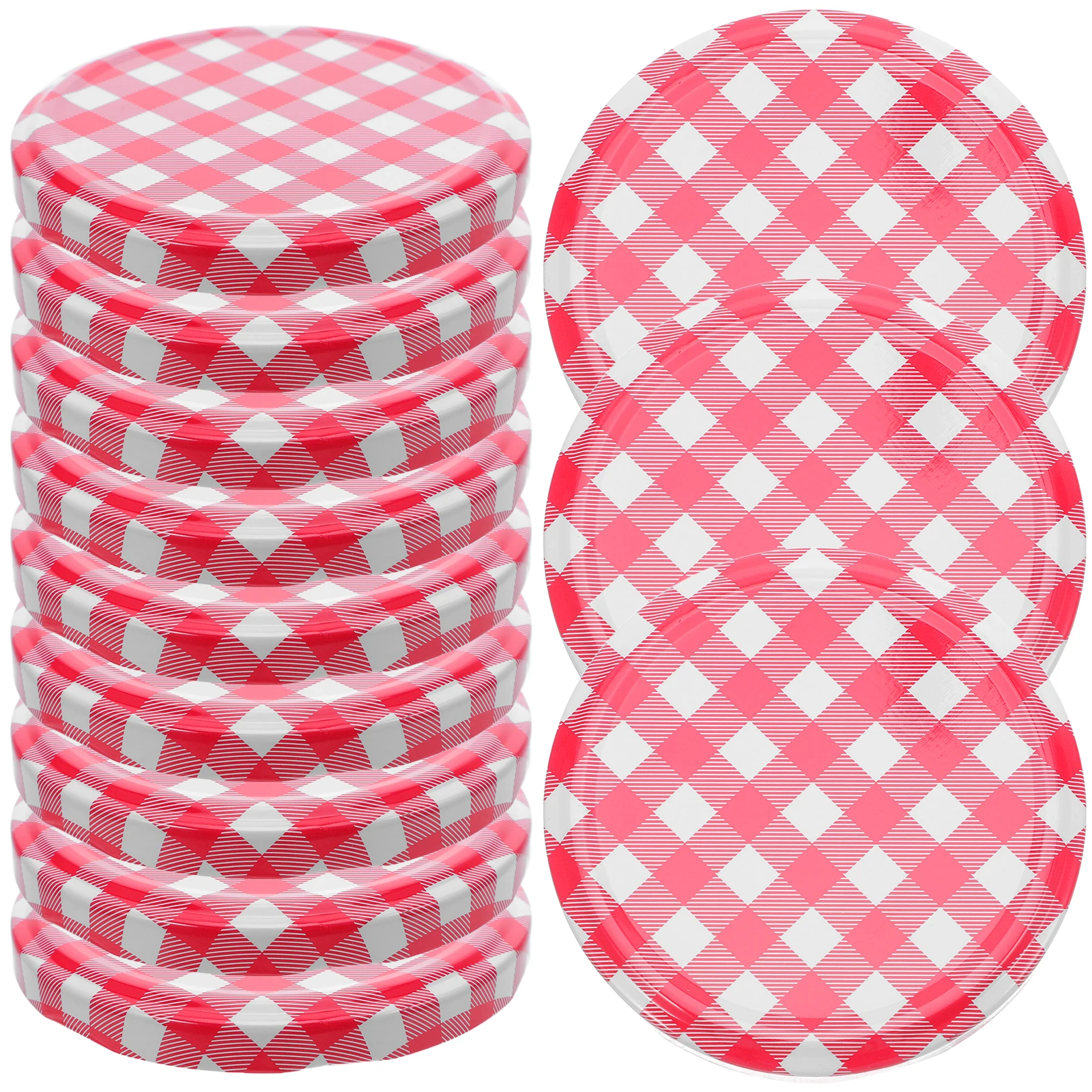 

40pcs Airtight Mason Canning Lids Glass Jar Covers Multipurpose Jar Lids Leakproof Canning Lids Mouth Airtight