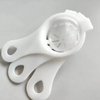 5pcs Egg Separator Egg Yolk White Separator Food Grade Egg Divider Egg White Yolk Filter…