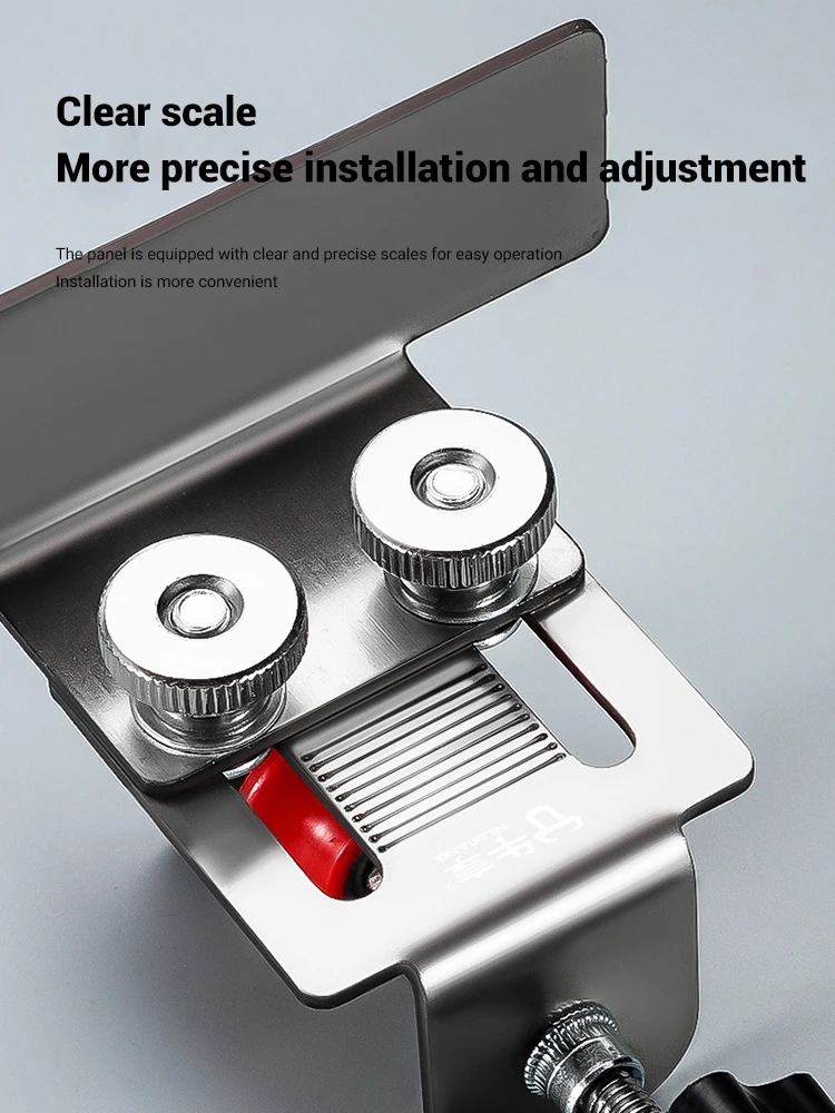 

Приспособление для крепления двери шкафа Зажим для рамы шкафа Бытовая скрытая дверь Монтажная опора из нержавеющей стали Деревообрабатывающие инструменты