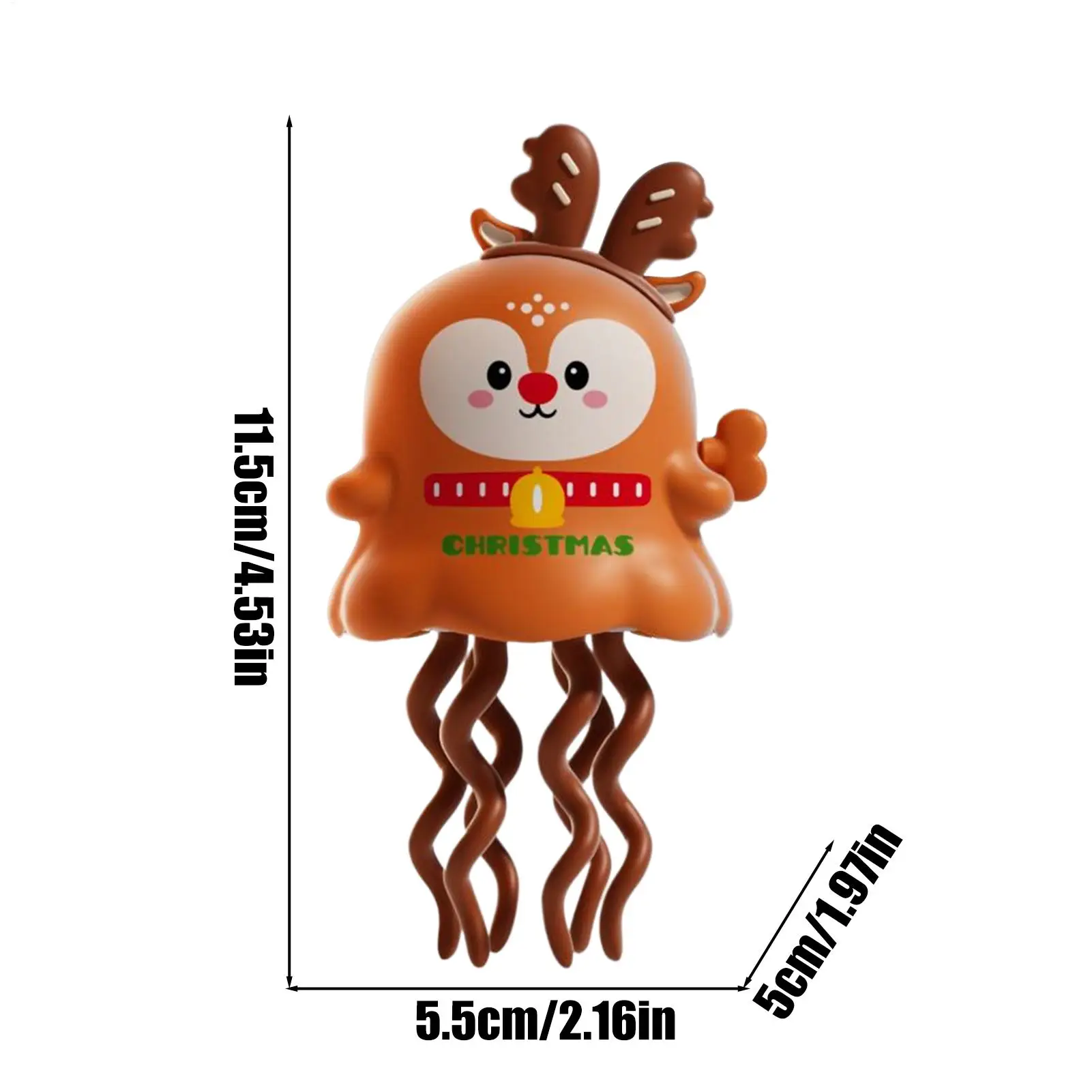 Dancing Crawling Octopus Toy Christmas Automatic Action Wind Up Octopus Interactive Electric Dancing Toy For Bedroom Living Room