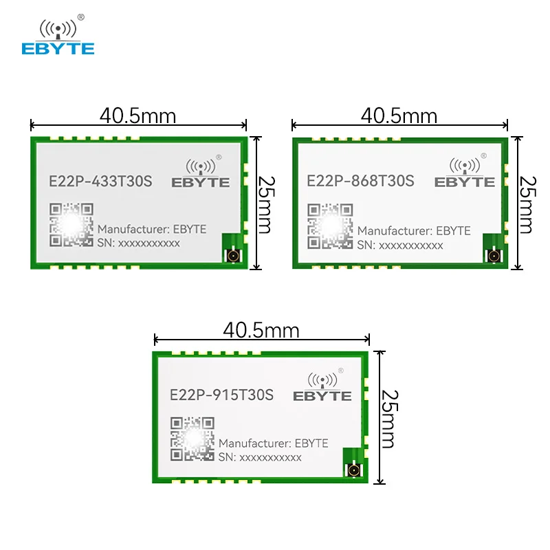LoRa Wireless Module High-Protection Version EBYTE E22P-433/868/915T30S Series Industrial-Grade 10km Transmission Range