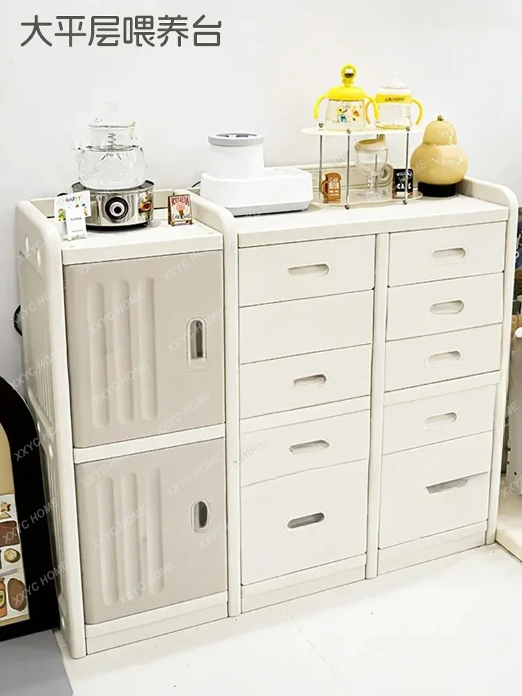 

Livingroom Cabinet Children Storage Cabinet Multi-layer Drawer Storage Type Baby Wardrobe Household Baby Toy Sorting Box Locker