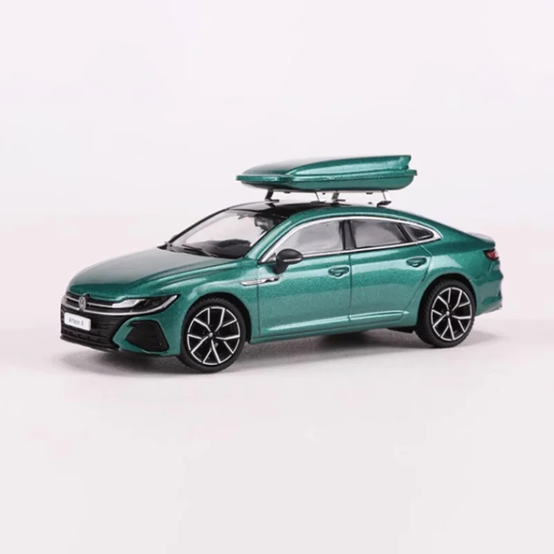 Diecast 1:64 Scale GCD Arteon R CC Sedan Alloy Car Model Finished Product Simulation Toy Collection Static Model Ornament