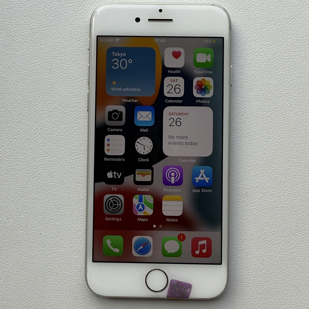 هاتف Apple iPhone 7 الأصلي بسعة 32 جيجابايت/128 جيجابايت/256 جيجابايت ROM 4G LTE هاتف محمول بشاشة 4.7 بوصة يعمل باللمس وبصمة الإصبع والهواتف الذكية غير مقفلة 90% جديد