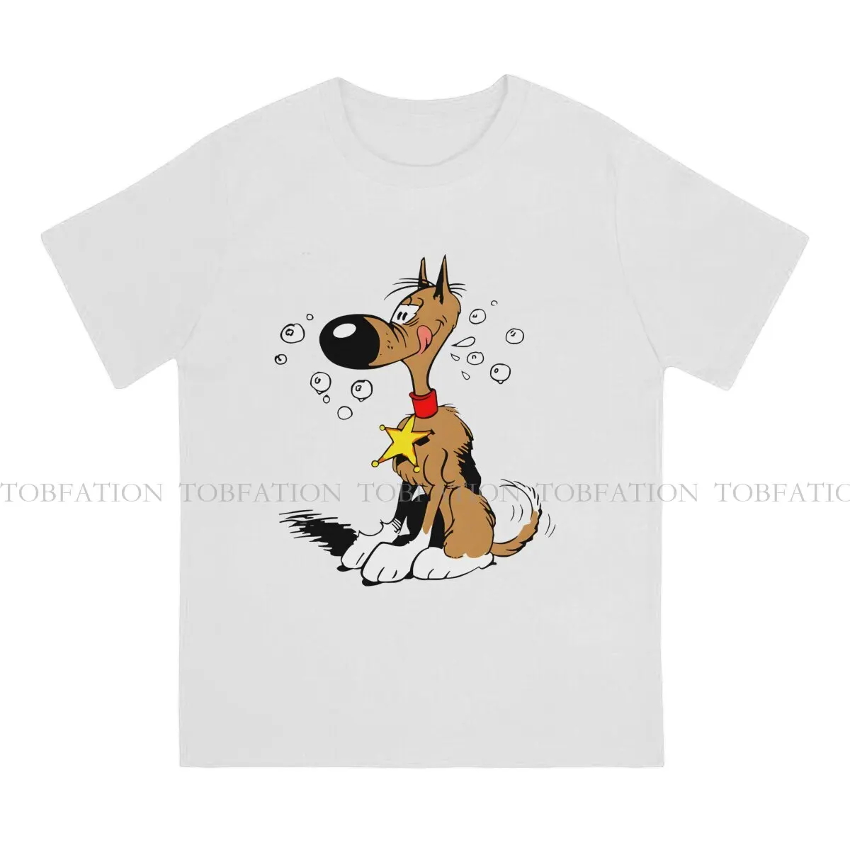 Rataplan Hip Hop TShirt Lucky Luke Cartoon Comic Creative Tops Casual T Shirt Men Short Sleeve 100% Cotton Gift Idea