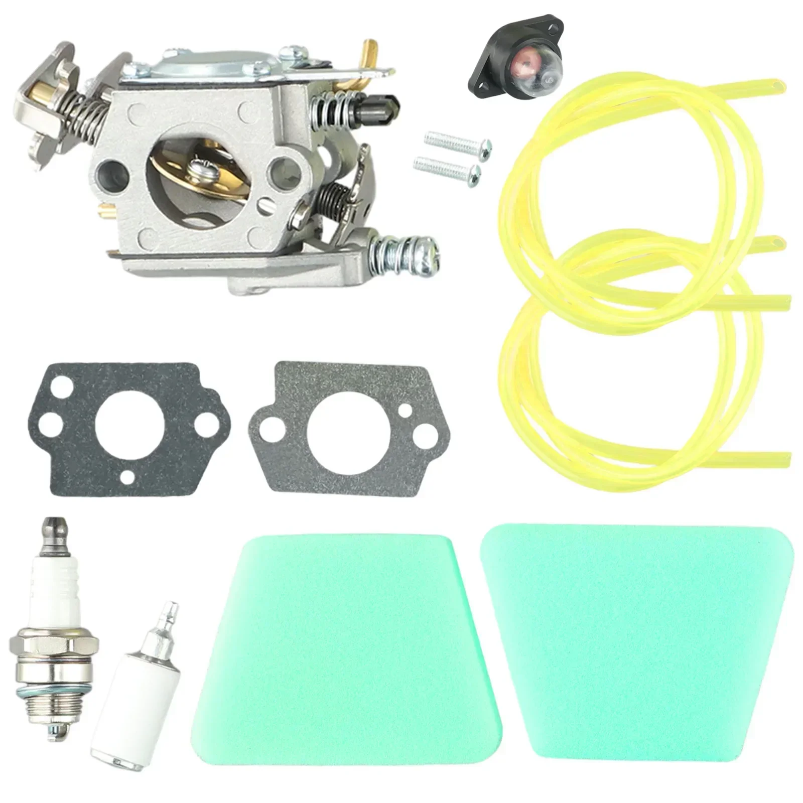 Carburetor Accessories Kit Replaces For 350 351 370 371 390 420 333 335 338 Chainsaw Garden Mower Spare Part