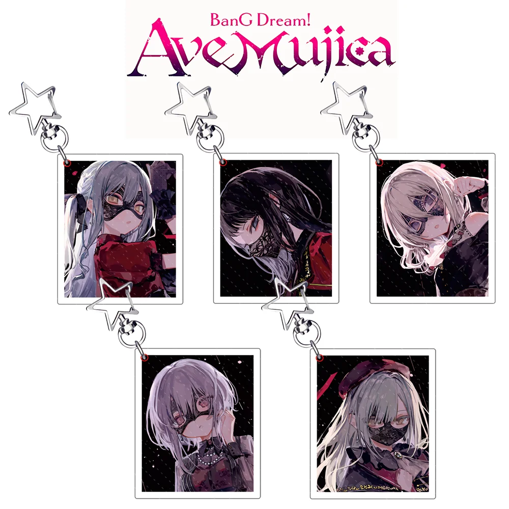 Anime Ave Mujica BanG Dream! Oblivionis ogawa Sakiko Amoris Yūtenji Nyamu Doloris Misumi Uika Acrylic Stand Model keychains gift