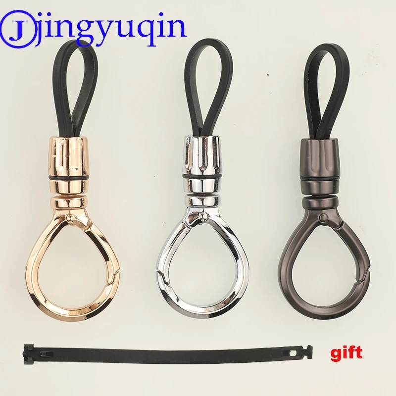 

Carabiner Clip Keychain Metal+Plastic Shape Key Ring Keyring Key Holder Clips Hook Holder Organizer for Car Keys Finder gift