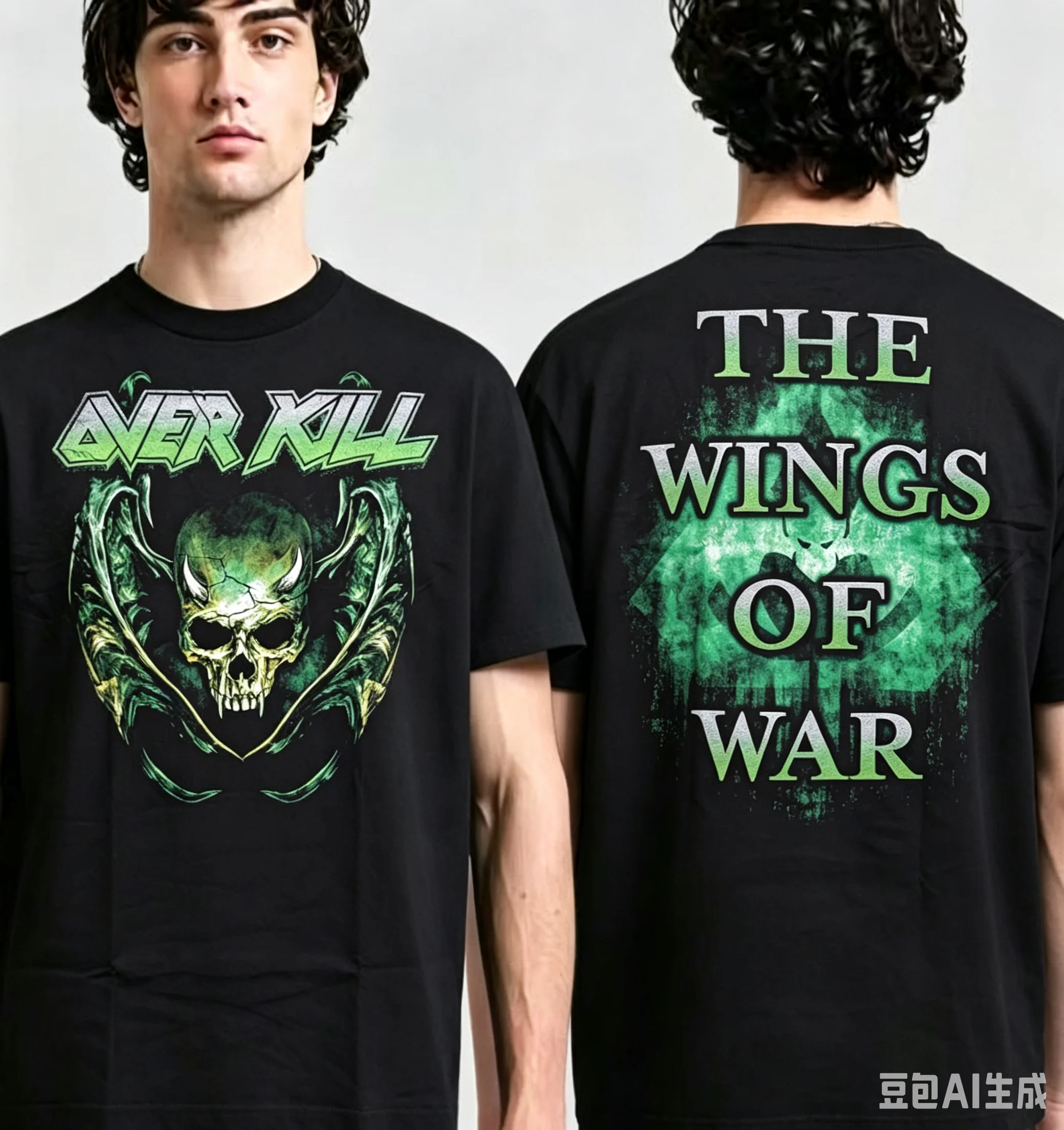 2026 Band short-sleeved T-shirt Thrash Metal Rock Heavy Metal Rock Band Comfortable Short-Sleeved Shirt Street Style Neutral