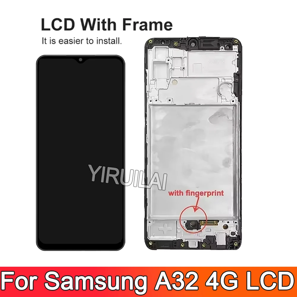 OLED Tested For Samsung Galaxy A32 4G LCD Display Touch Screen For Samsung SM-A325F SM-A325M LCD Display Department