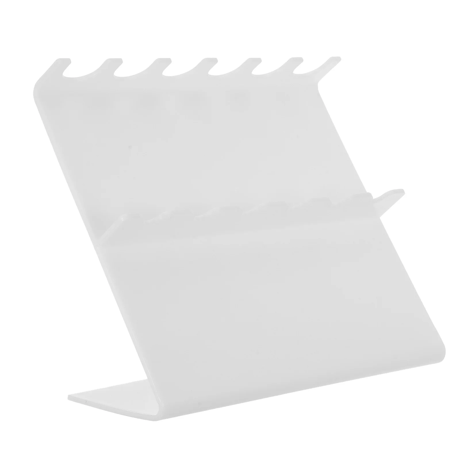 

Pipette Stand Lab Pipettor Holder Gradient Laboratory Organizer Graduated Rack White Linear