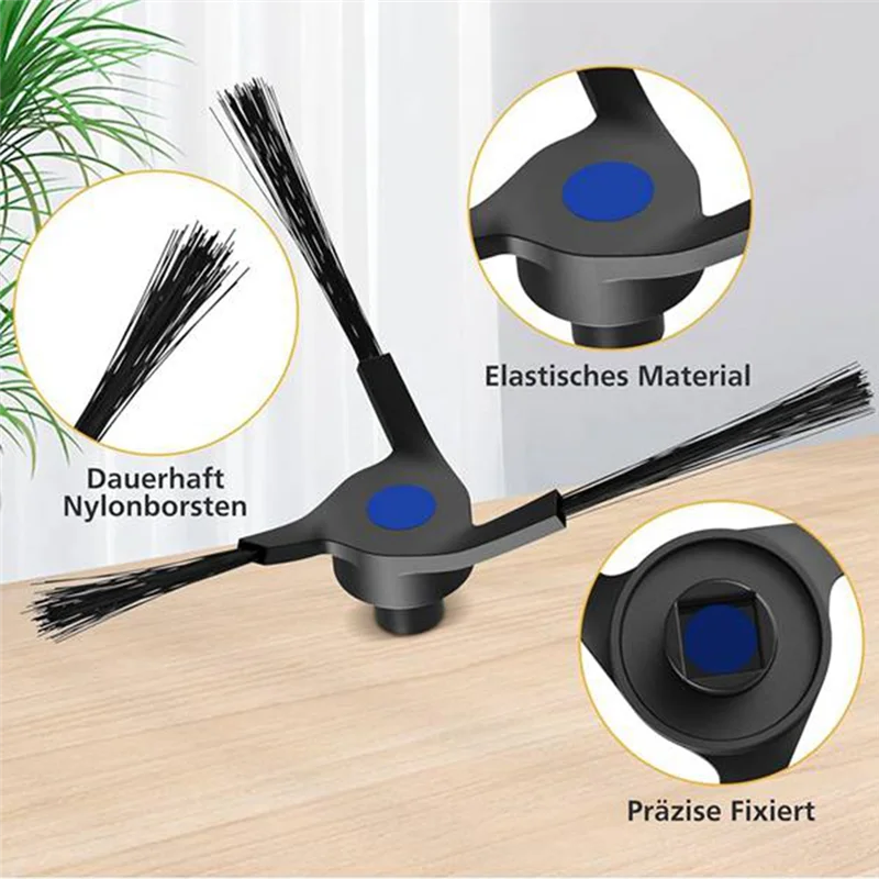 

ABJT-For Ecovacs Deebot X2 Omni / X2 Pro / X2 Robot Vacuum Accessories Roller Main Side Brush Filter Mop Cloth Dust Bag Parts